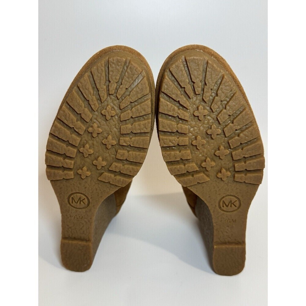 Michael Michael Kors Rory Loafer Wedge Heels Walnut Womens  SIZE 91/2 - Picture 10 of 14